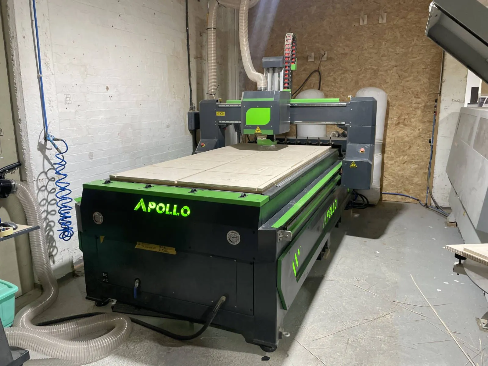 The Apollo ATC 1325 CNC router
