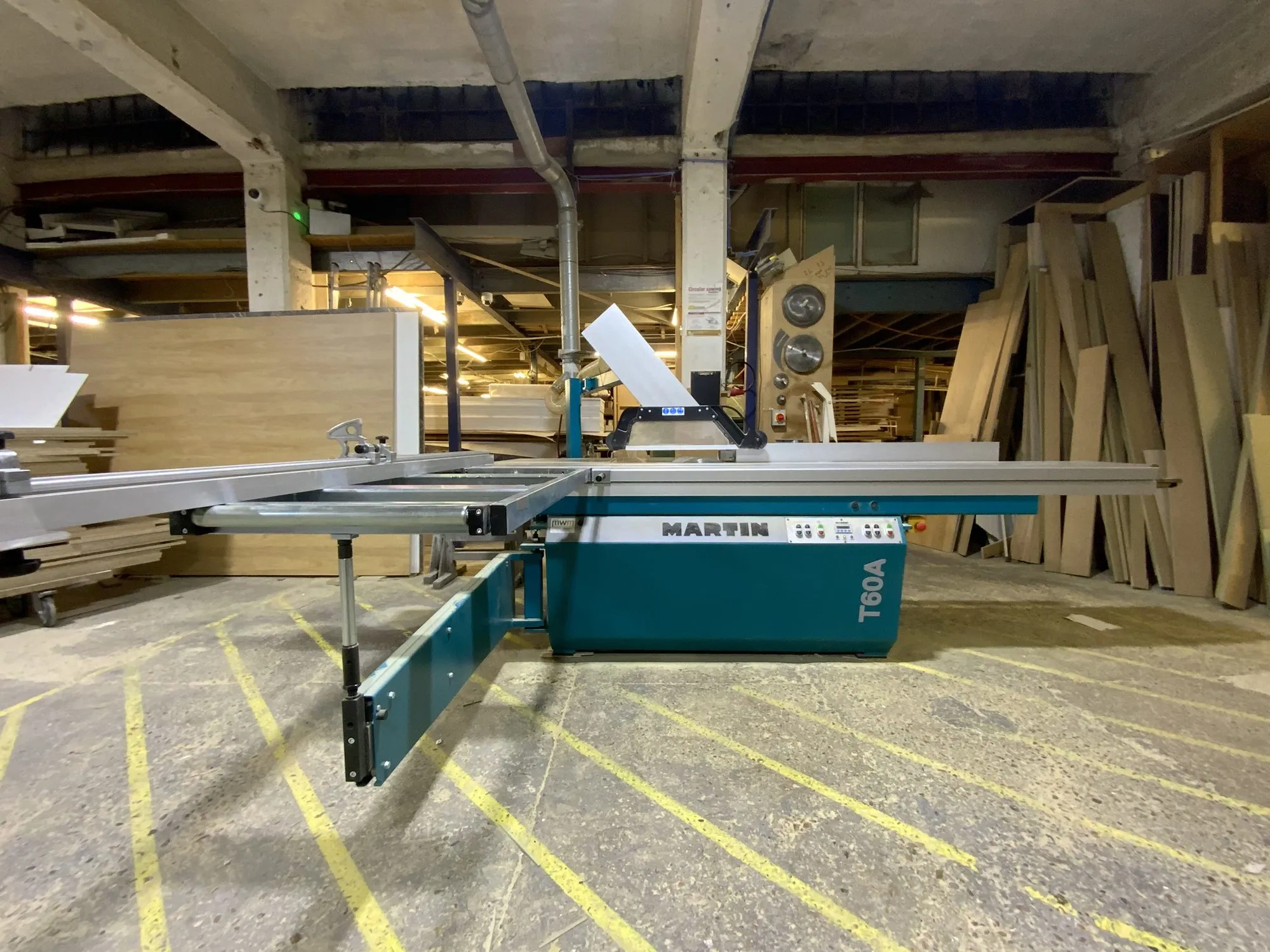 The Martin T60A sliding table saw