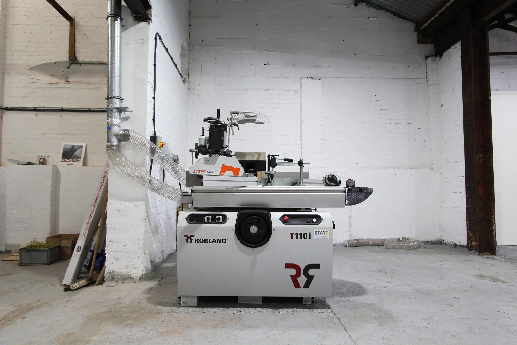 The Robland T110i spindle moulder